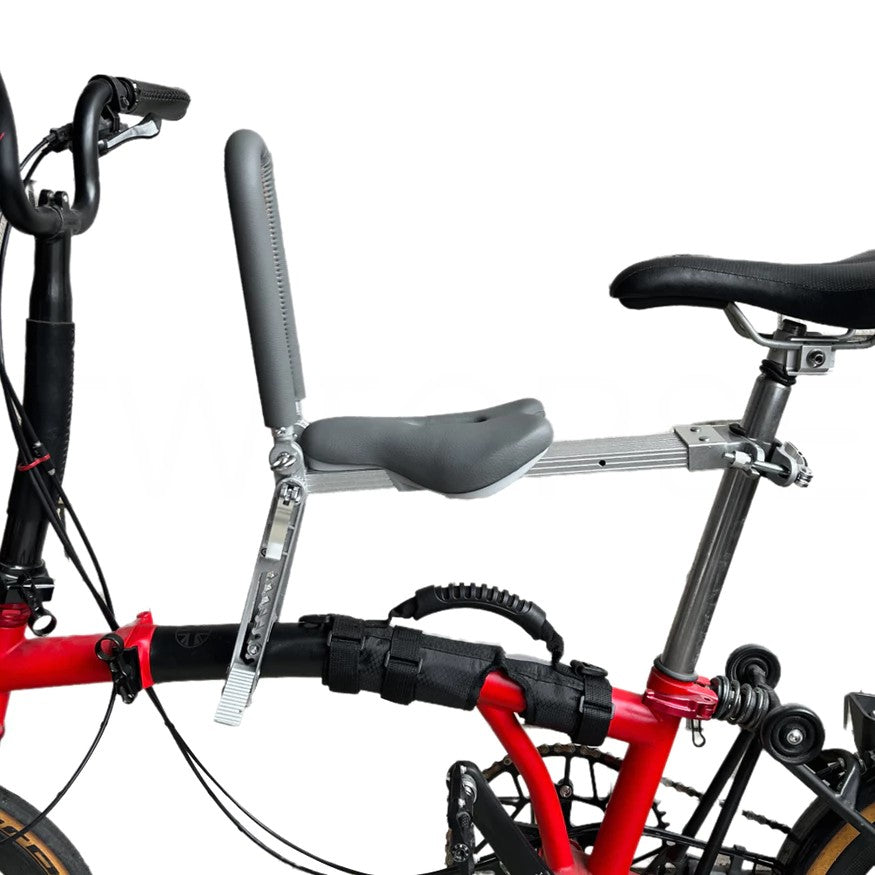 Foldable Compact Child Seat for Foldable Bicycles